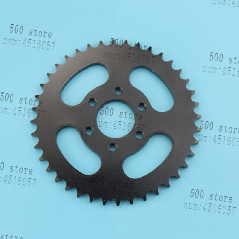 Pignon De Chaîne Arrière 428 40 Dents En Acier épais 7 Mm 38 Mm 6 Trous