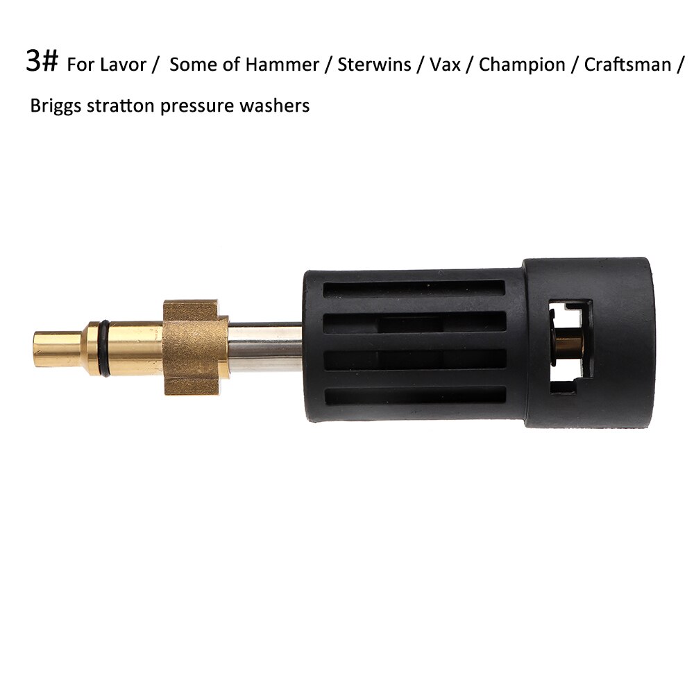 HD/ HDS Pressure Washers Connecting Garden Hose Car Washer M22 Pressure Washer Connector Nozzler Washer Adapter For Karcher: 3