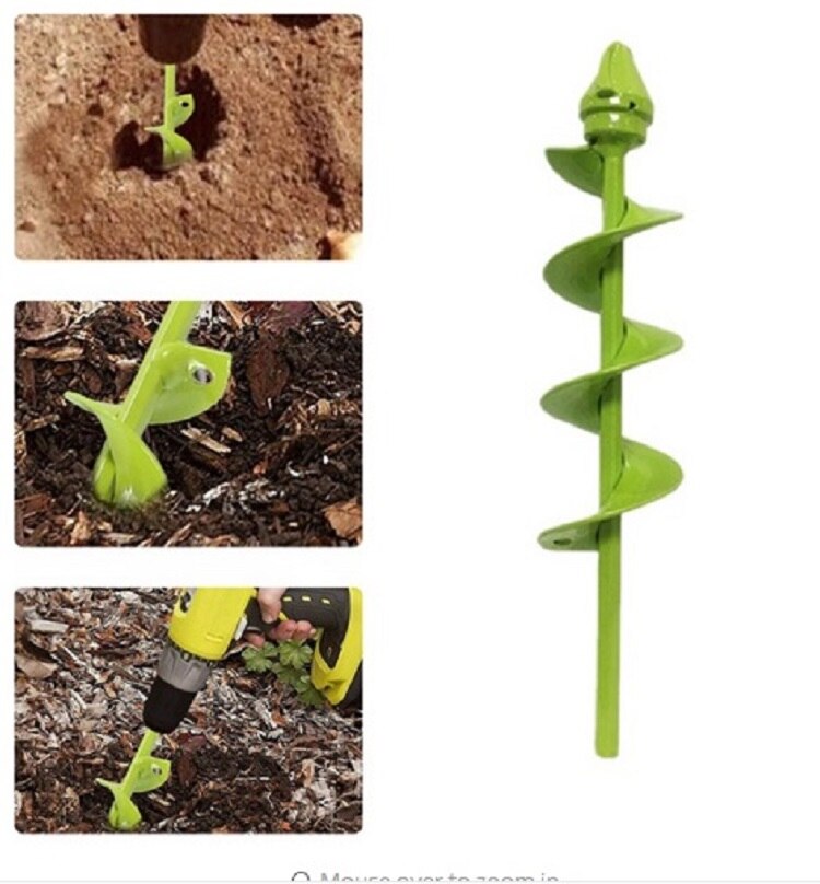 Modèle de perceuse de jardin, foret à tarière, jardinière électrique et à massif  --40mm,22cm/40cm,50mm,22cm/40cm