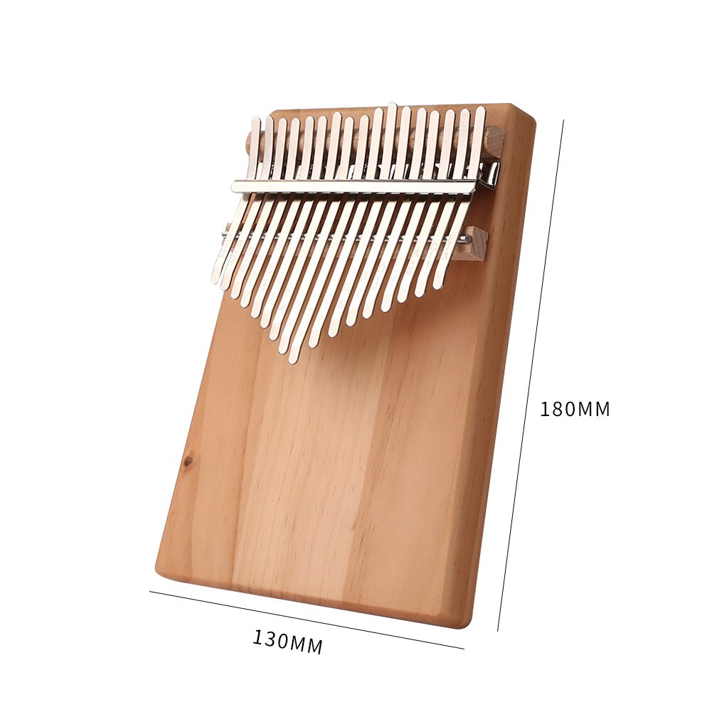 Grenen 17 Toetsen Kalimba Muziekinstrument Duim Piano Mbira W/Sticker Opbergtas Voor Muziek Liefhebbers Spelen Accessoires
