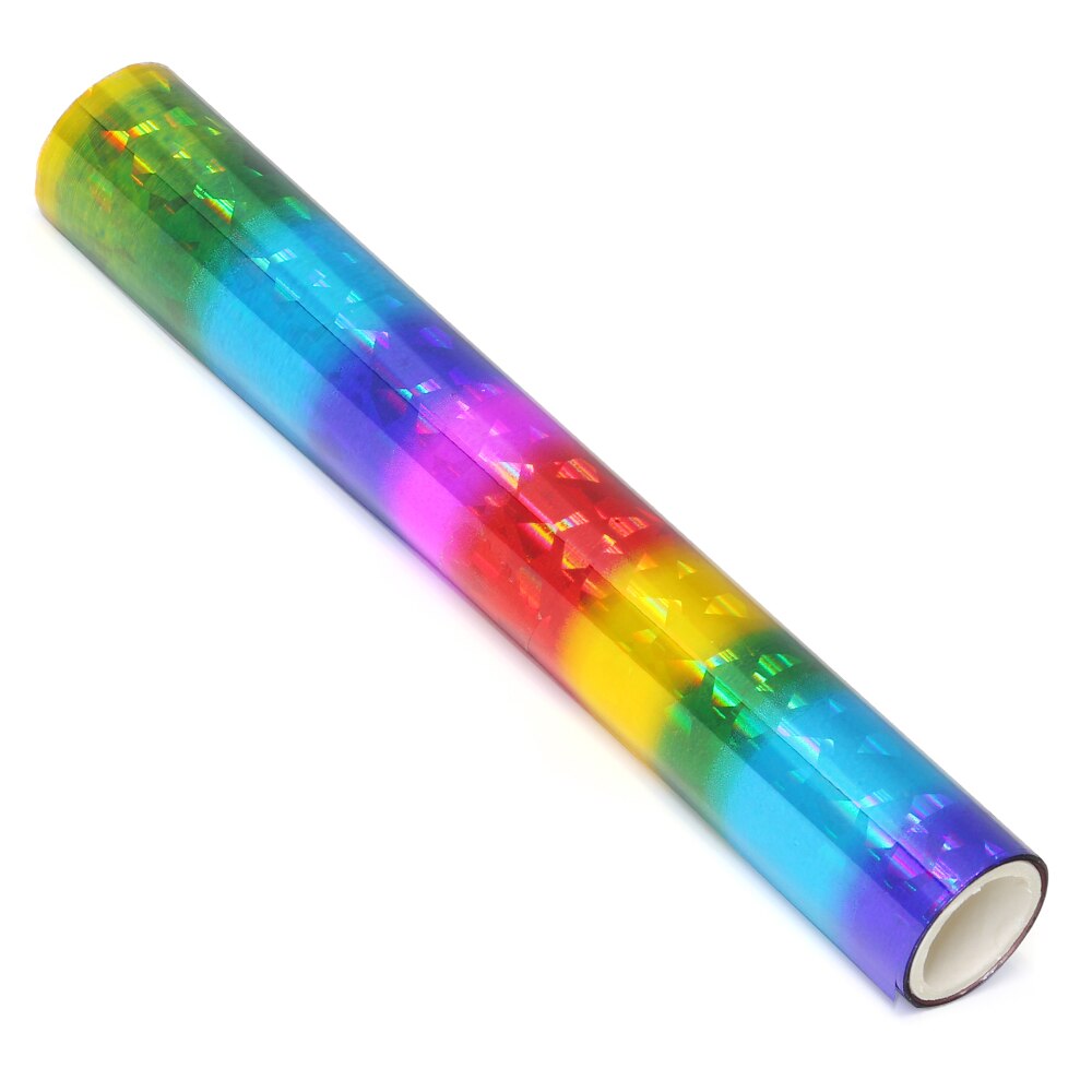 Nine Colors 5m Heat Activated Foil Heat Transfer DIY Crafts Scrapbooking Foil Transfer Sheets Card 48-67: Colorful