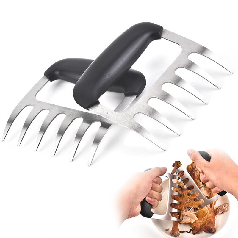 Kødkløer distributør shredder bbq grillværktøj klo kødskiller bjørneklo grill kødhåndtering køkkengafler