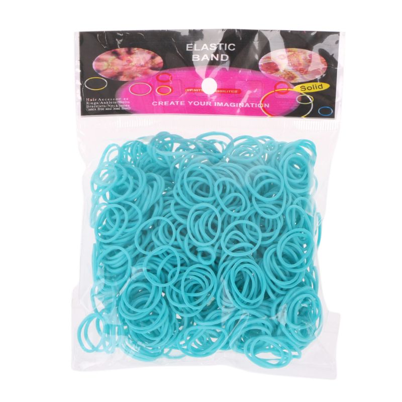 600Pcs Rainbow Mega Refill Elastiekjes Diy Armbanden Bands Party Favor Art Ambachten Voor Meisjes: 3
