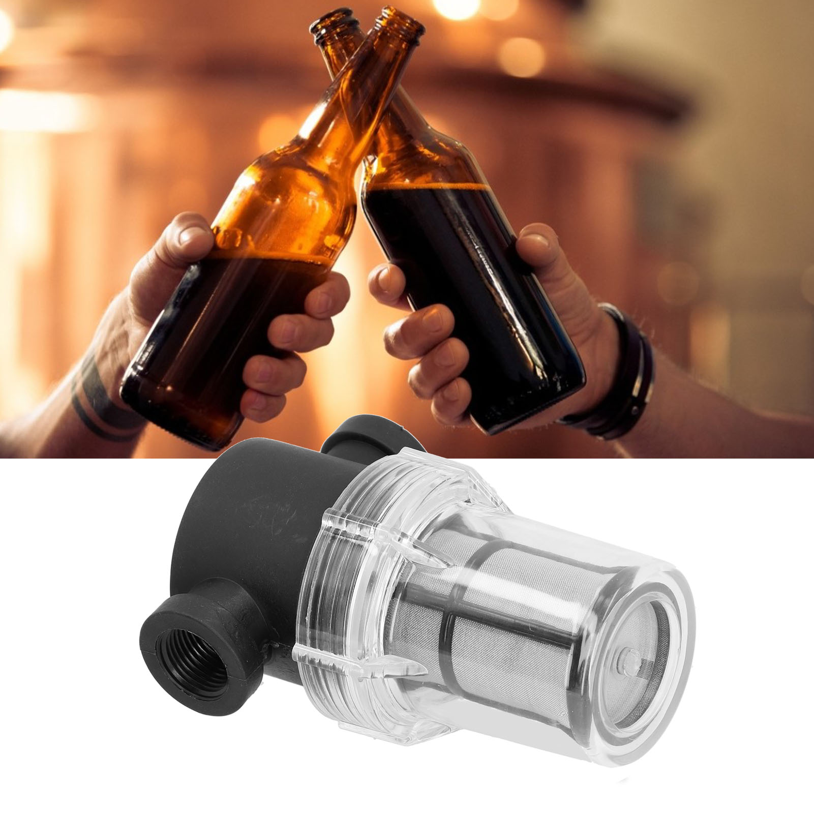 Bier filter Bier Inline Filters ieb für das Brauen zu Hause Mikron 80 Mesh Wasser und Bier Filterung Home Küchen helfer