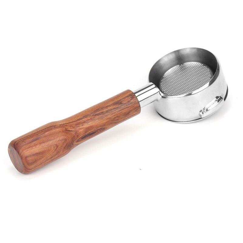 Bunnløs portafilter modifisert håndtak welhome 310/210/410 universell portafilter 58mm rustfritt stål kaffemaskinhåndtak