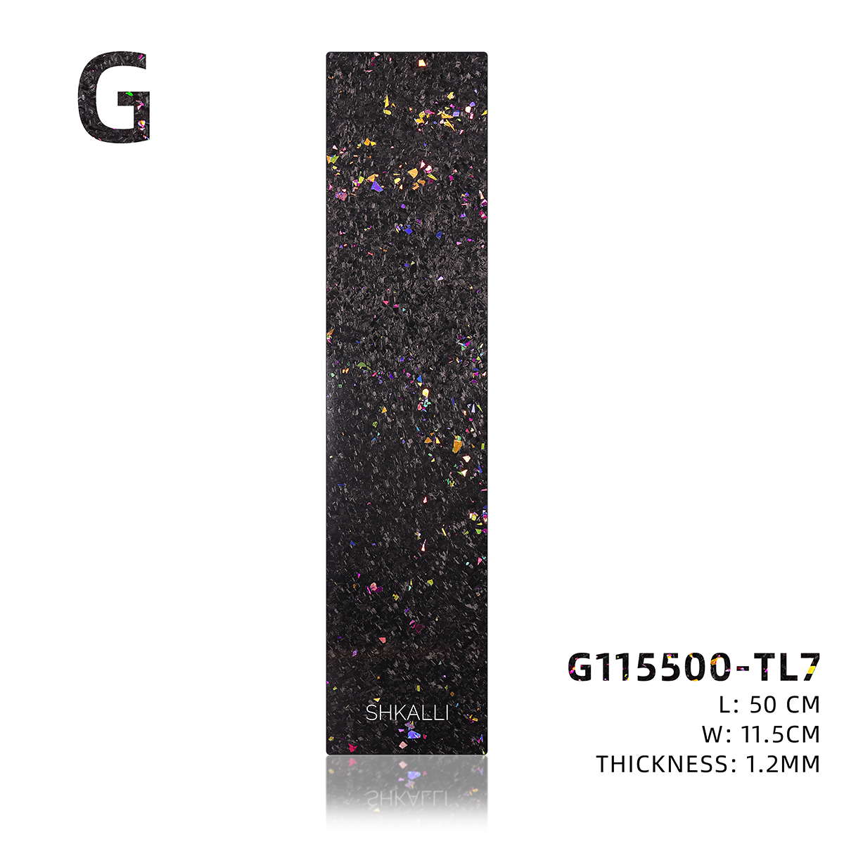 Tabla de aluminio/Balayage y paleta para blanquear el cabello, tabla de pelo SHKALLI, peluquería, tinte para colorear: Azul