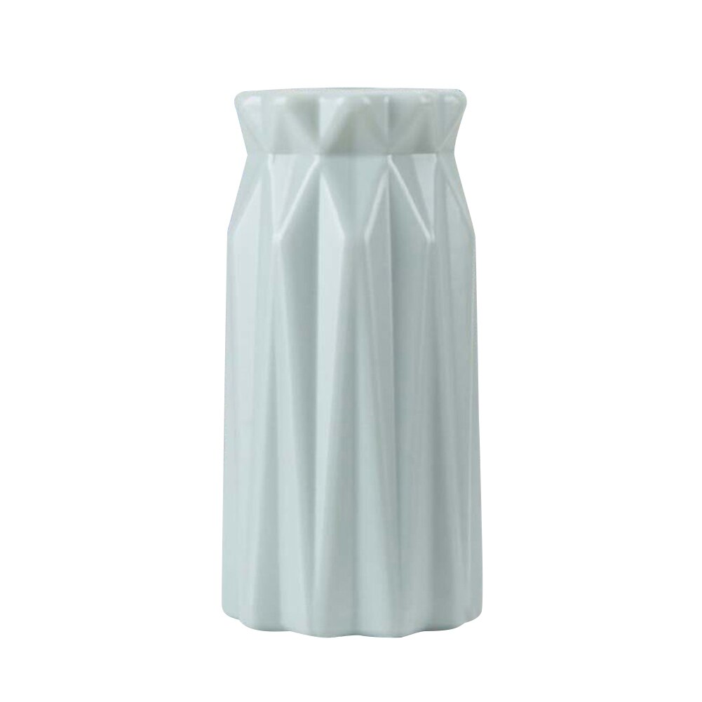 Origami plastic vaas scandinavische bloempotten decoratieve vazen onbreekbare bloempot bloemen vazen decoratie huisdecoratie