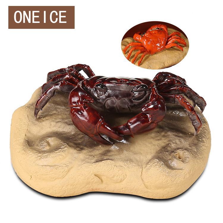 Yixing thé jeu de thé animal de compagnie | Décoloration crabe décoration de théière en argile, accessoires