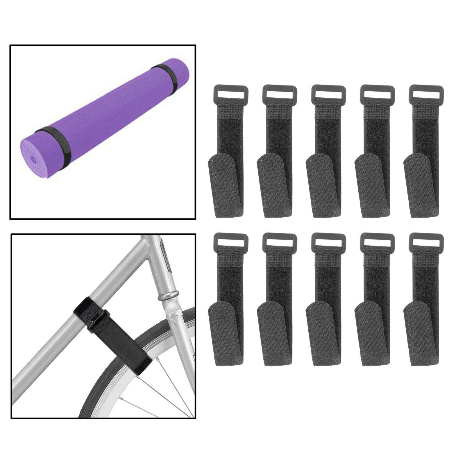 Bike Strap with Buckle Nylon Replacement Multipurpose Adjustable for Rack Car and Garage Wall Mount Home Office