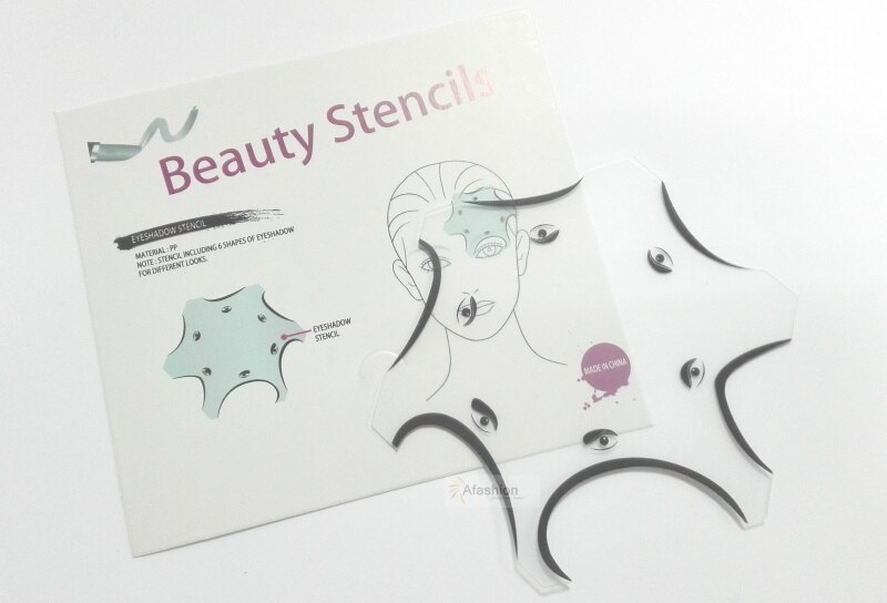 Paleta de sombras de ojos de 6 estilos, plantilla de paleta de gatos, tarjeta de ojos, herramientas cosméticas de belleza multifunción