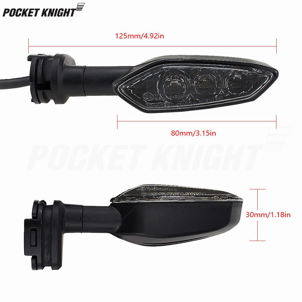 Clignotant Led pour Yamaha FZ8 FZ6 N S R FZ1 Fazer XJ6 Diversion/F XJ6N Tdm 900, Accessoires de motos