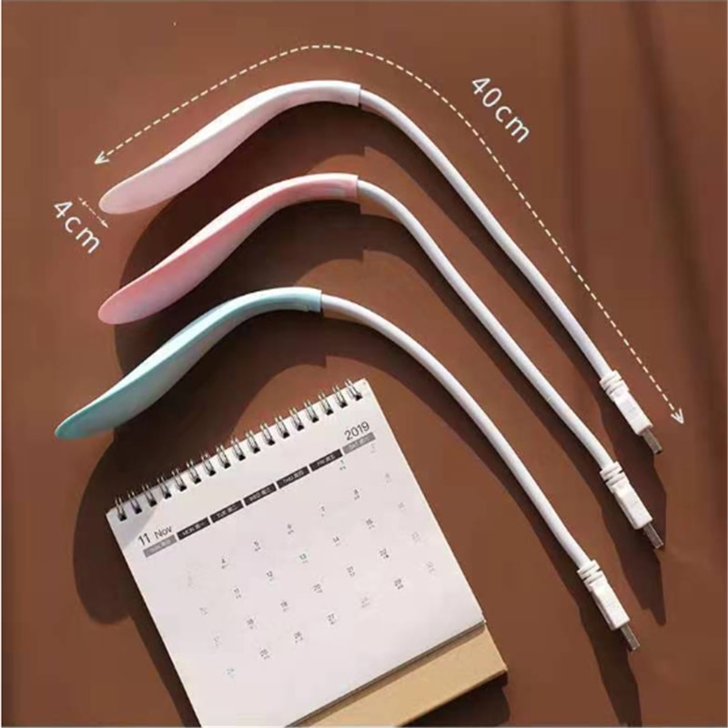 1Pc Opvouwbare Super Bright Usb Led Boek Licht Draagbare Leeslamp Licht Tafellamp Voor Power Computer Laptop Night verlichting