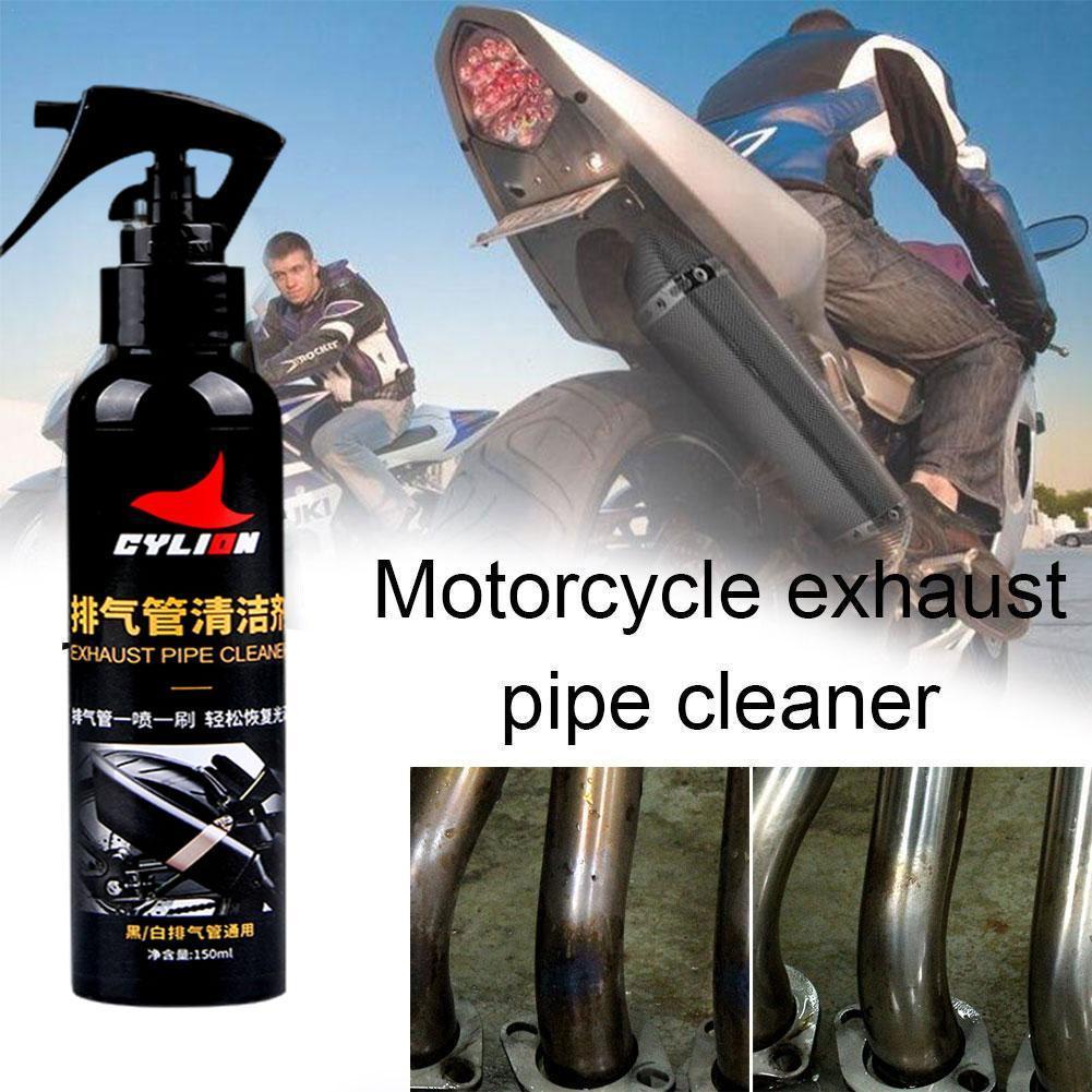 150ml Motorcycle Exhaust Pipe Cleaner Motorcycle Maintenance Equipment Exhaust Pipe Cleaner Automobile Motorcycle Tools