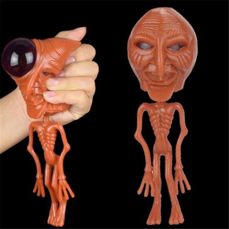 1pc halloween avaruusolio puristaa huijauslelut alien silmämunat räjähtää nukke tuuletus pursotus lelut gadgetit stressiä vähentävä lateksi temppu