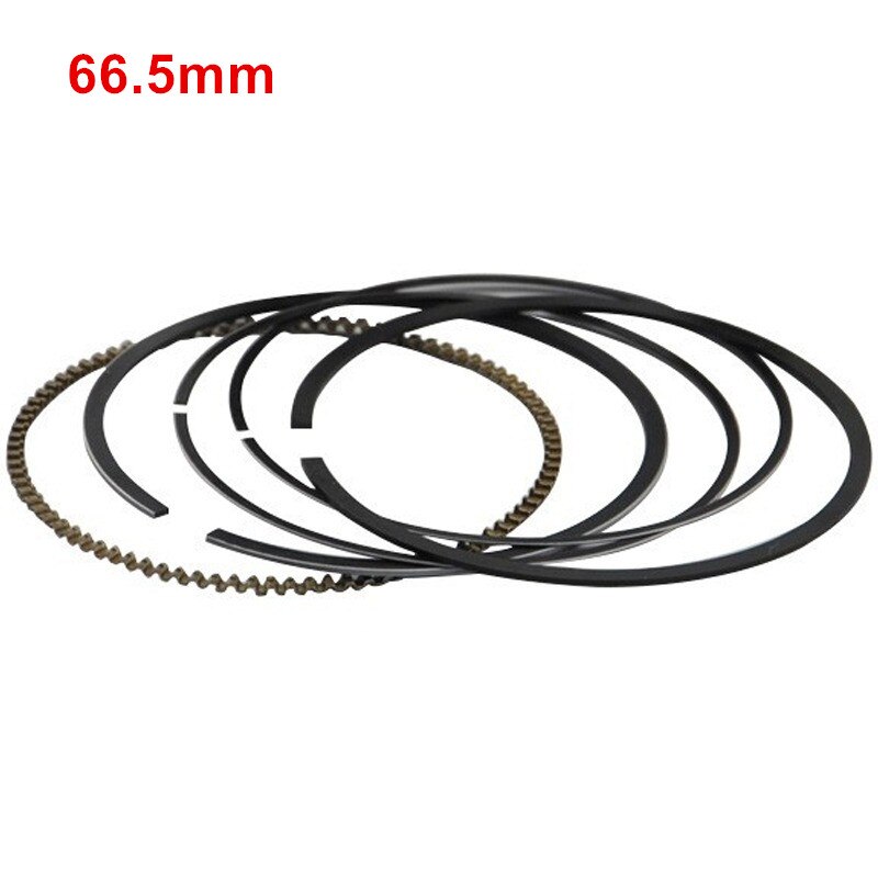 Motorfiets Zuiger Ringen Kit Voor Suzuki DR200 DR200SE 1986 SP200 DF200 RV200 Boring 66Mm 66.25Mm 66.5Mm Std + 25 + 50: RING66.50MM