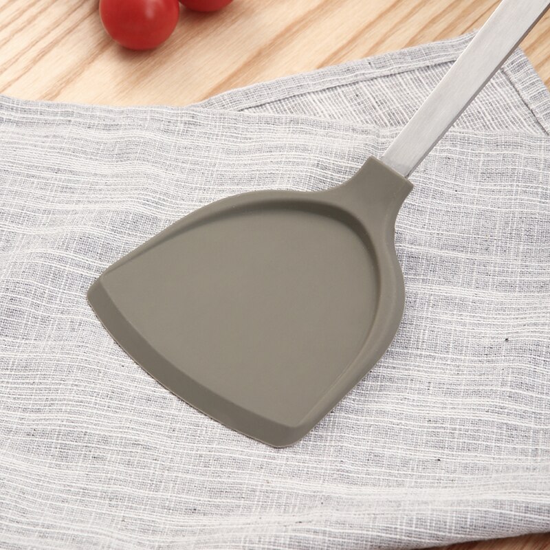 COOKER KING Kitchen Cooking Tool Set Non-stick Pan Silicone Spatula Ladle Stainless Steel Turner Colander Shelf for Tools