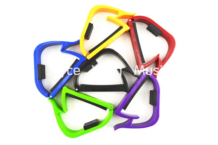 Alice A007E-C, pinza de plástico colorida para guitarra Capo, trinquete para guitarra clásica, ,