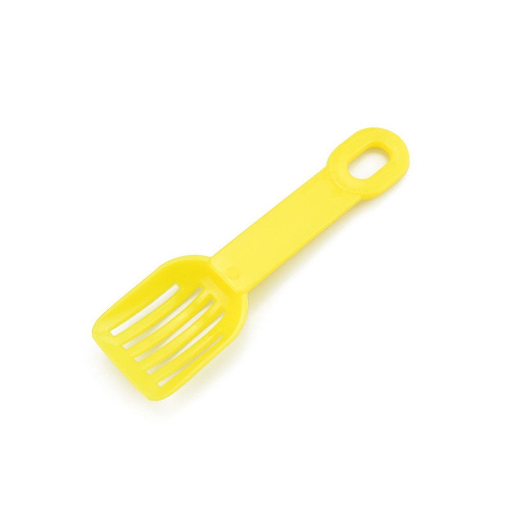 Pala para arena de gato, pala para mascotas pequeñas, herramienta de limpieza para hámster, Totoro, 1 ud.,: Yellow