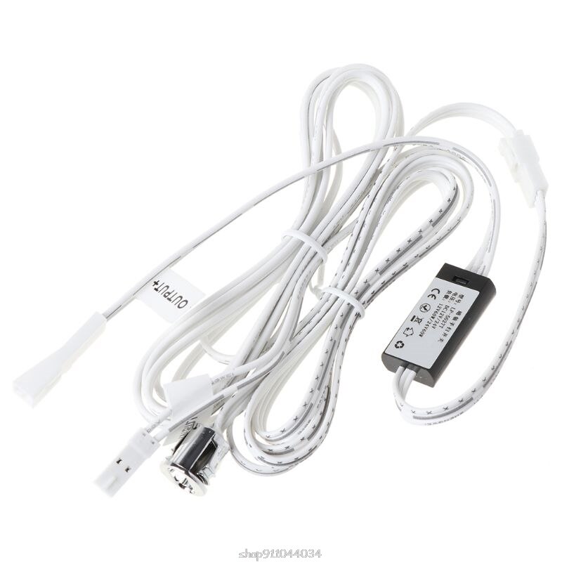 DC 12V-24V Infrared Hand Wave Sensor Switch 5A Hand Sweep Switch 8cm Sense Distance for Wardrobe Cabinet N18 20