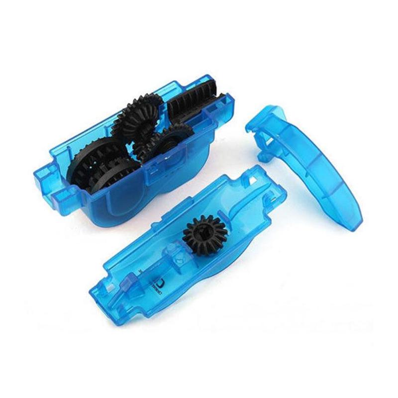 Bicyle Chain Cleaner Scrubber Brushes Cleaning Bicycle Wash Tool Set MTB Bike Protection Oil Bike Chain for Mountain Bicycle