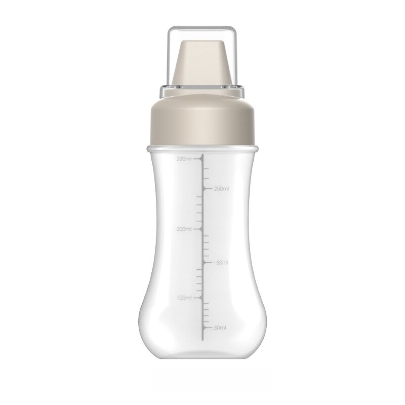 5-See Soße quetschen Flasche Salat Dressing Tomatensauce Lagerung Flasche Küche Gewürz Lager Kasten Organizer Container: weiß