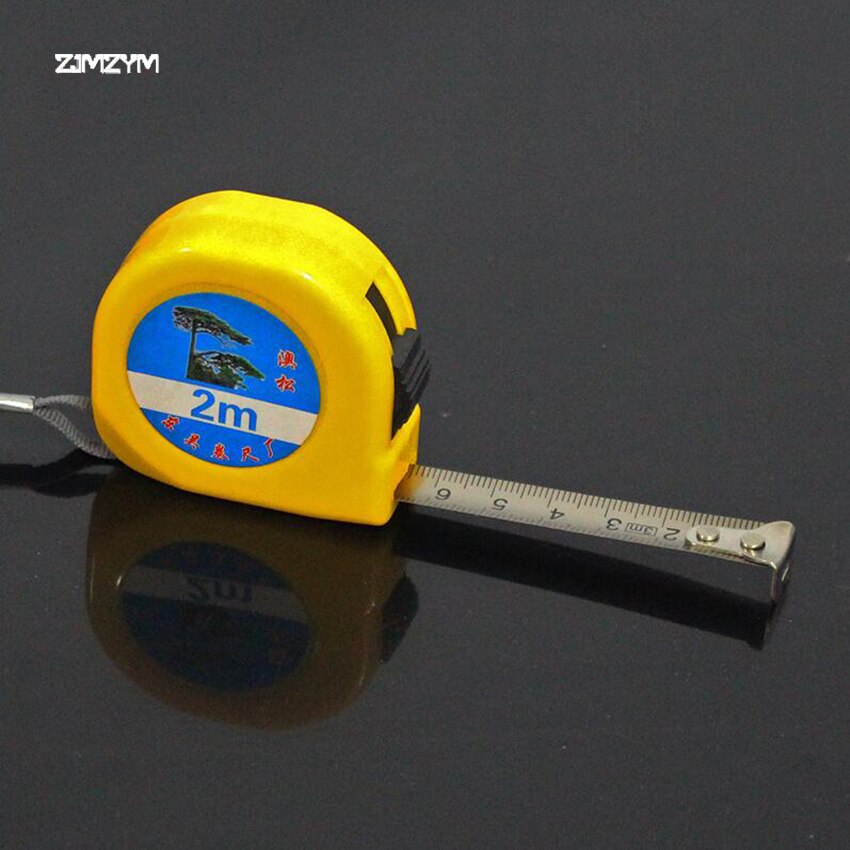 2m Measuring Tape Double Side Steel Flexible Rule tape measure Woodworking retractable Measure Tools