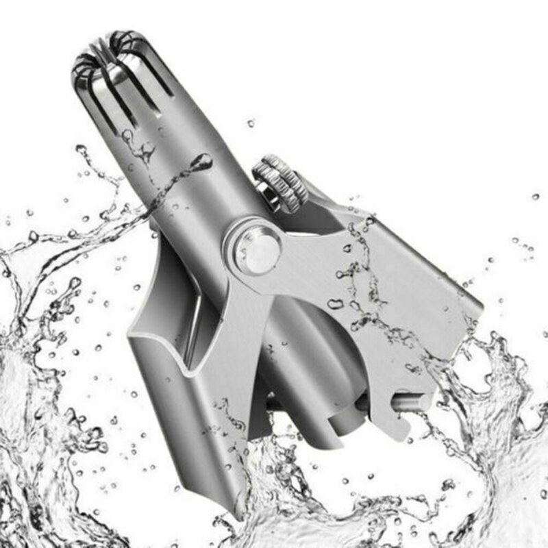 Stainless Steel Manual Nose Trimmer for Shaving Ear Hair Removal Shaver Face Care Men Washable Device