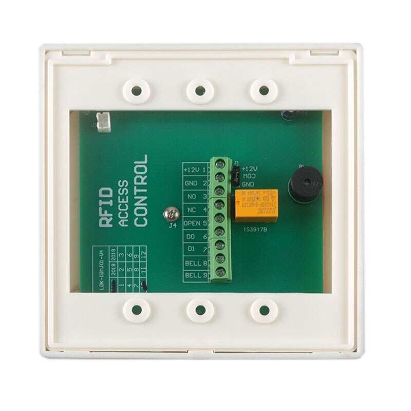 2000Users RFID Access Control 125KHZ WG Access Keypad and Code Access Control System ID Card Reader Power In 12V DC