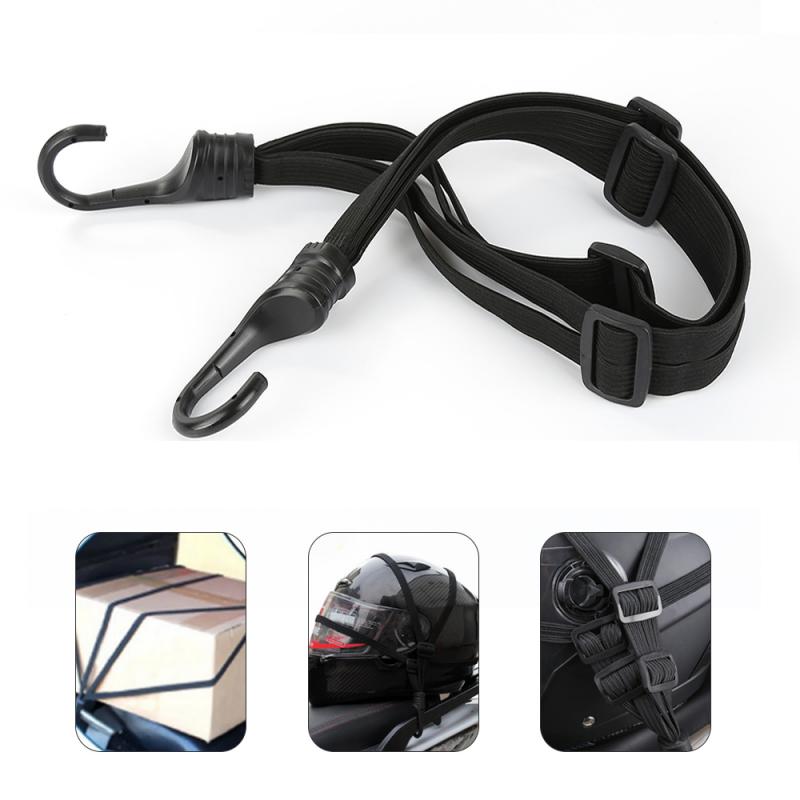 Gancho de malla para moto, organizador de correas de equipaje eléctrico, correa de casco todoterreno, cuerda de red de combustible, accesorios para motocicleta