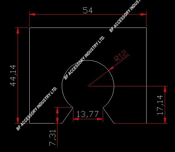 Accordion bellow protective cover fit the SBR20UU linear bearing