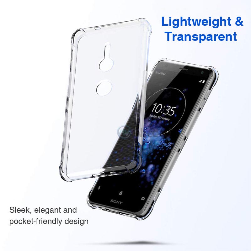 Para Sony Xperia XZ3 1 10 PLUS ultrafina suave de TPU funda transparente de silicona bolsas para Sony Xperia L3 L2 XA2 XA1 L1 XZ1 XZ Compact