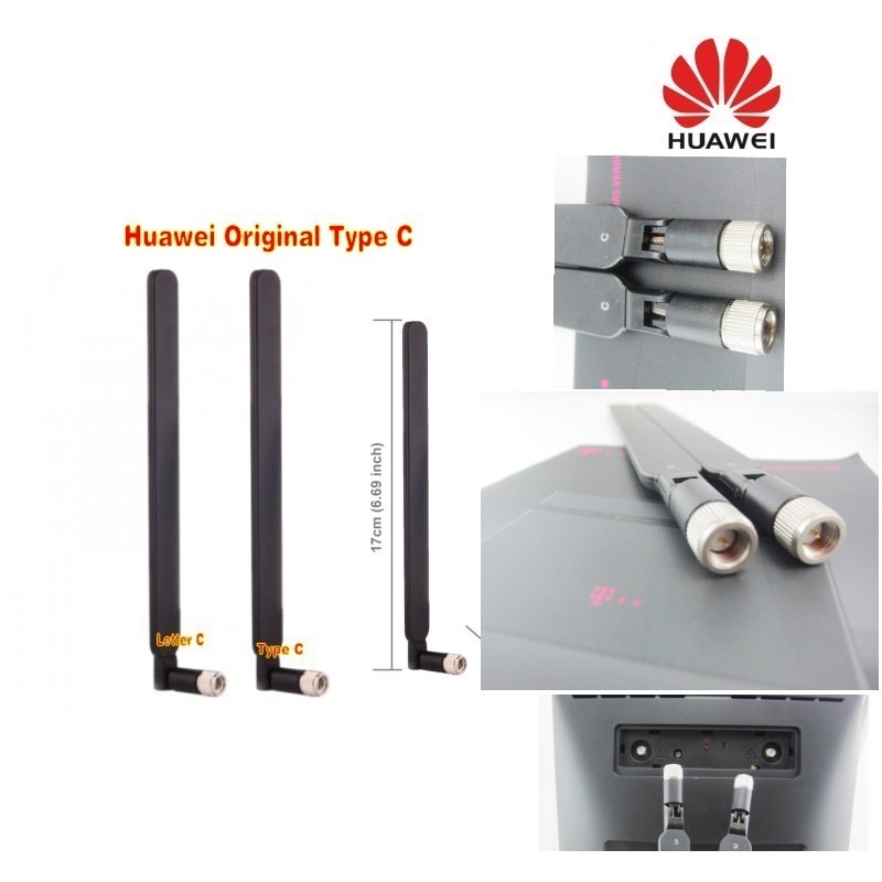 Black color for huawei B593 5dBi SMA Male 4G LTE Router Antenna SMA C-type Black