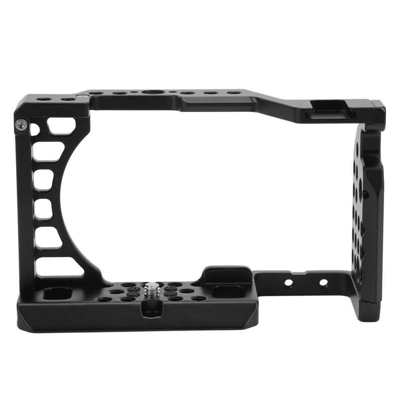 Camera Cage Rig Koude Schoen Ondersteunt Metalen Camera Kooi Voor Sony A6400 Camera