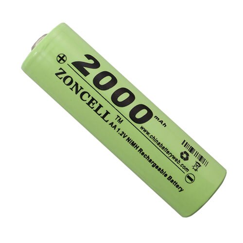 In 2000mAh 1.2V Ni MH rechargeable battery 2 ah No. 5 AA wireless mouse battery shaver. Rechargeable Li-ion Cell