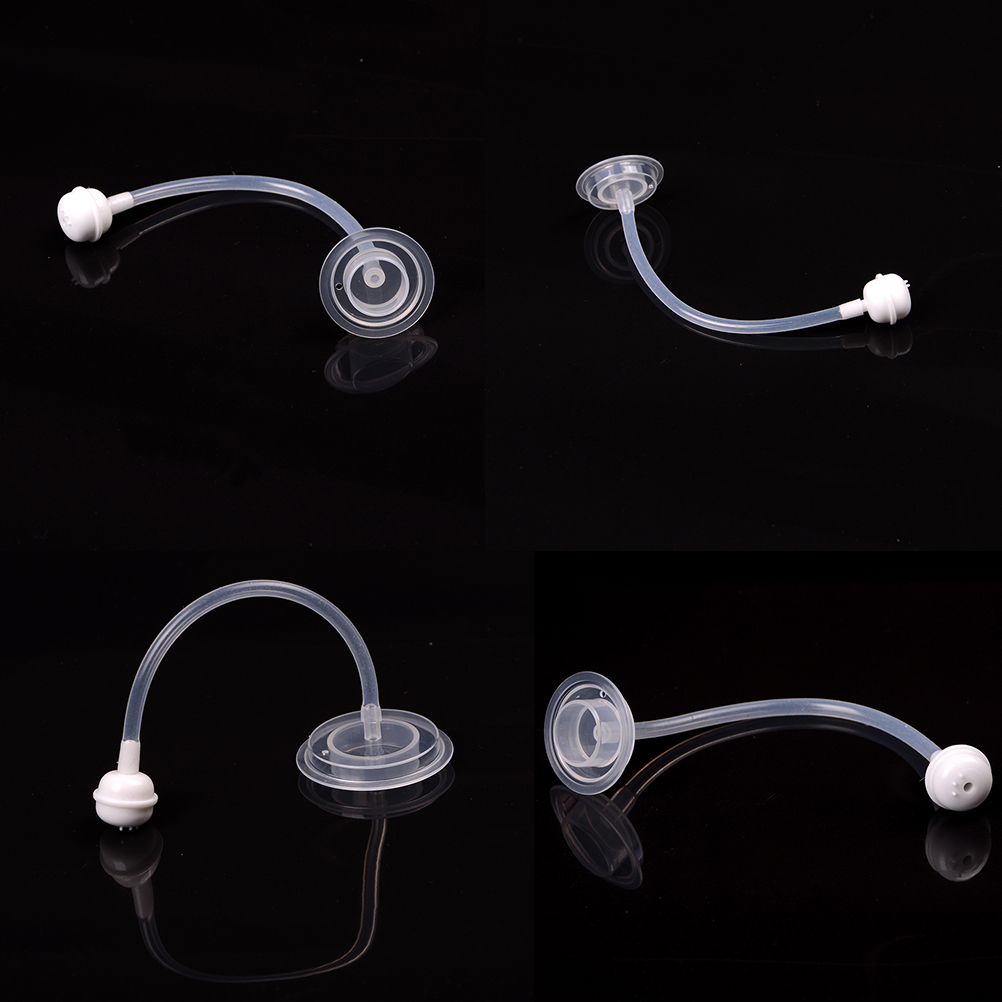 1pc Baby Fles Strokop Stro Accessoires Vervanging Brede Mond Kaliber Siliconen Voeden Accessoires