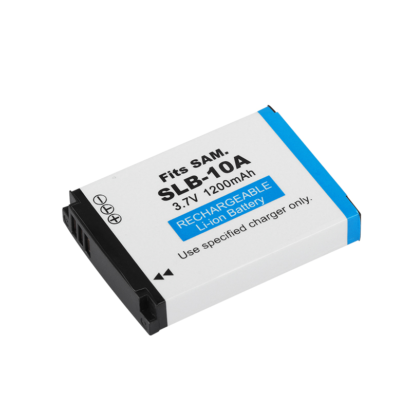 Dinto 1200Mah SLB-10A SLB10A Slb 10A Oplaadbare Camera Batterij Voor Sansung PL50 PL60 PL85 PL610 L100 L110 L200 L210 l310W