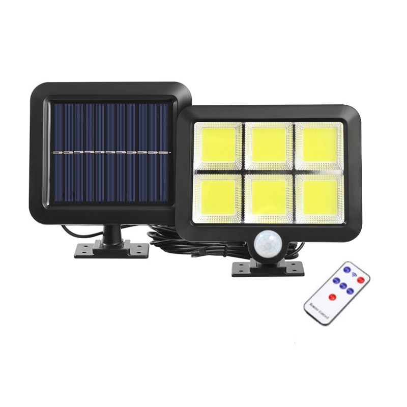 Led Solar Light IP65 Waterdichte Led Solar Wandlamp Afstandsbediening Motion Sensor Solar Lamp Outdoor Garden Lamp Straat Lamp