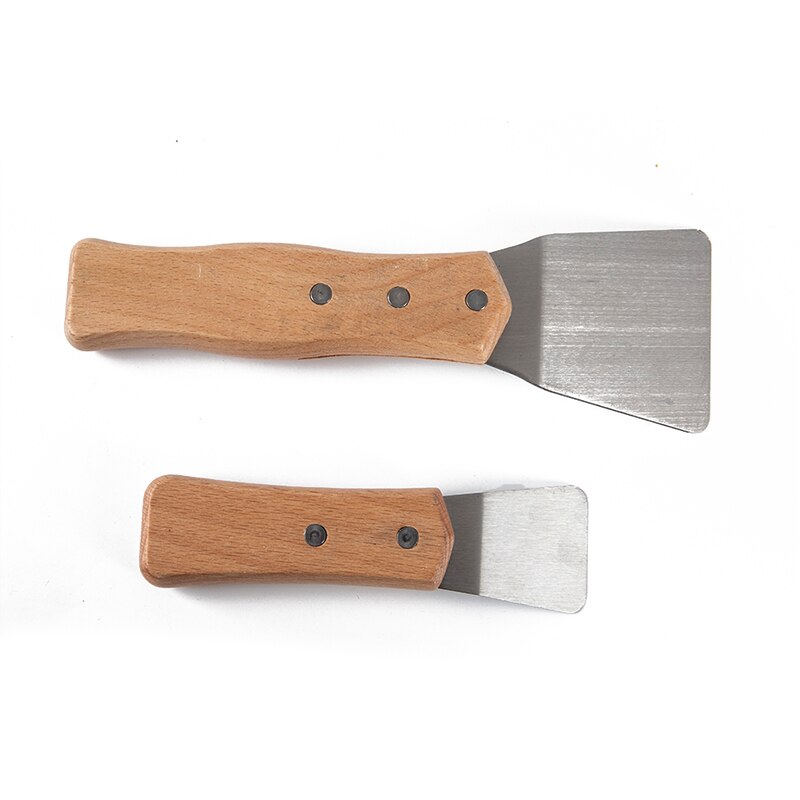 2Pcs Industriële Grote Spatel Scoop Spanplafond Film Schop Accessoires Voor Lassen Harpoen Voor Stretch Plafond Spatel