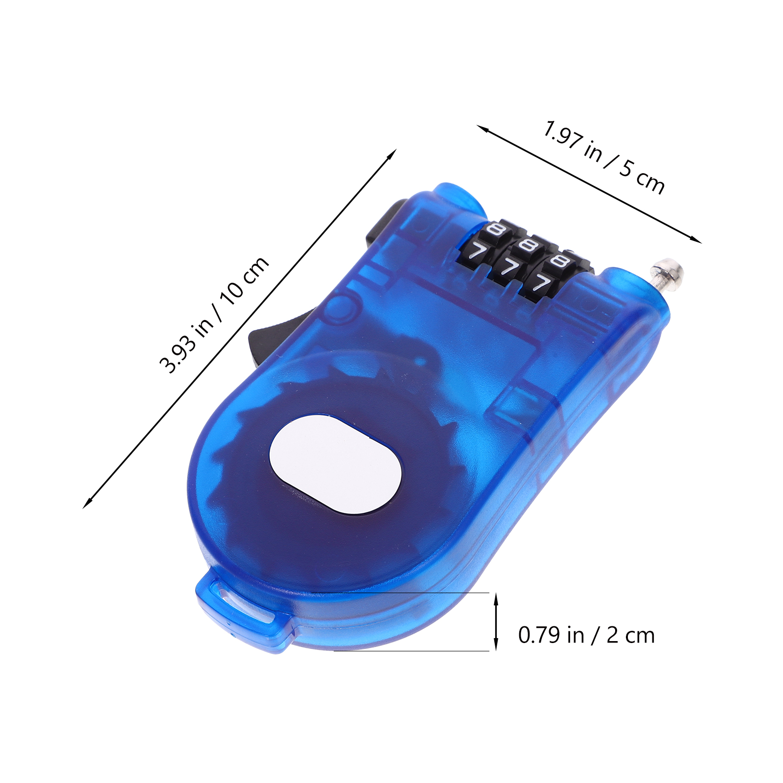 Serrure à combinaison antivol pour vélo, serrure de sécurité codée pour montagne, câble de Ski, planche Portable, Scooter pour enfant