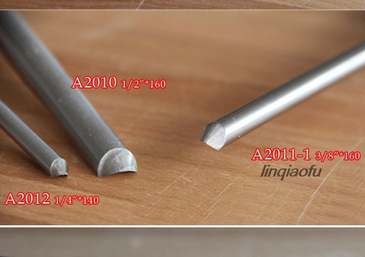 A2010 A2011-1 A2012 Spindle Gouge Set Wood Lathe Turning HSS Woodturning Woodworking