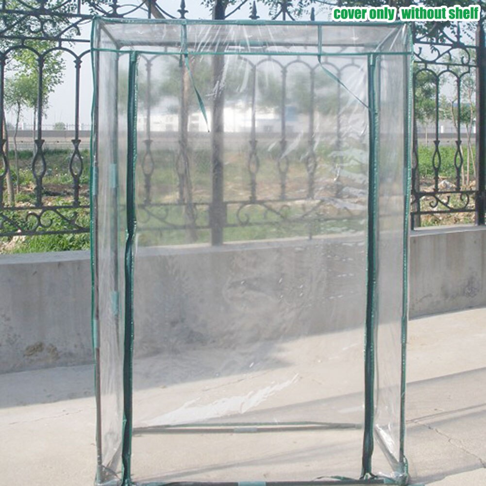 Large Size Outdoor Garden Transparent Plant Planting Greenhouse PVC Plant Cover Waterproof (Without Iron Shelf)