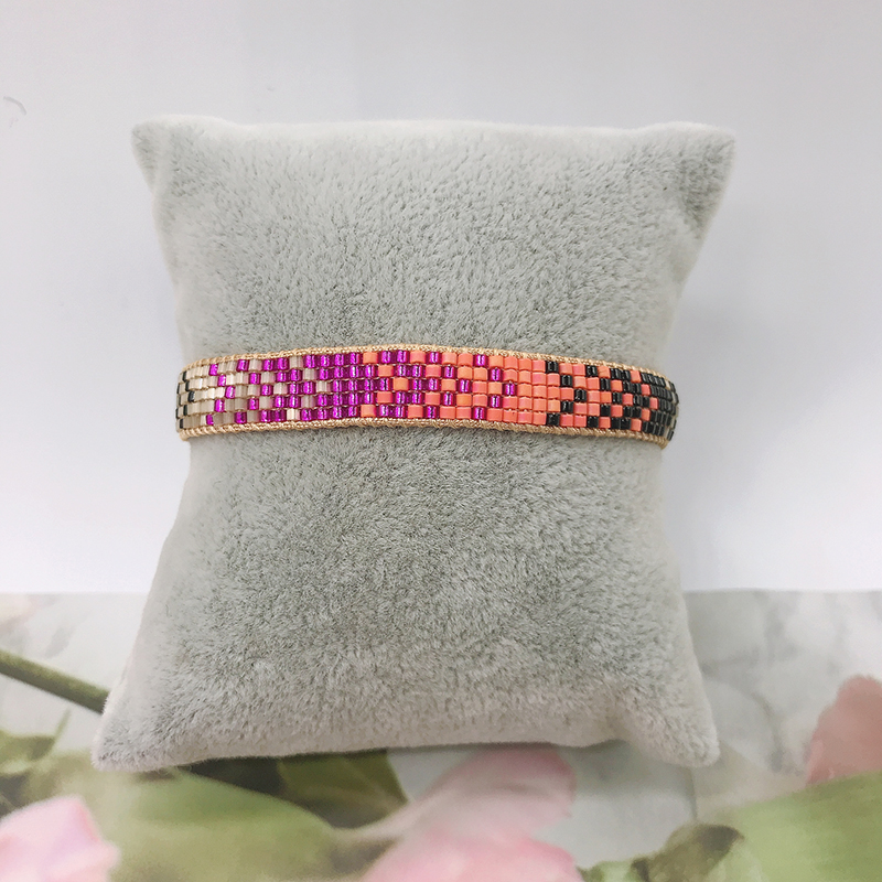 BLUESTAR MIYUKI bracciale occhio turco bracciale Color oro rame perline Pulseras Mujer Moda Shell gioielli fatti a mano bracciale: VERMEIL