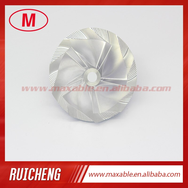 RHC7 5+5 blades 49.20/64.96mm turbo Billet/milling/Aluminum 2024 compressor wheel for MX22/MX30/MX45/GX51/MY58