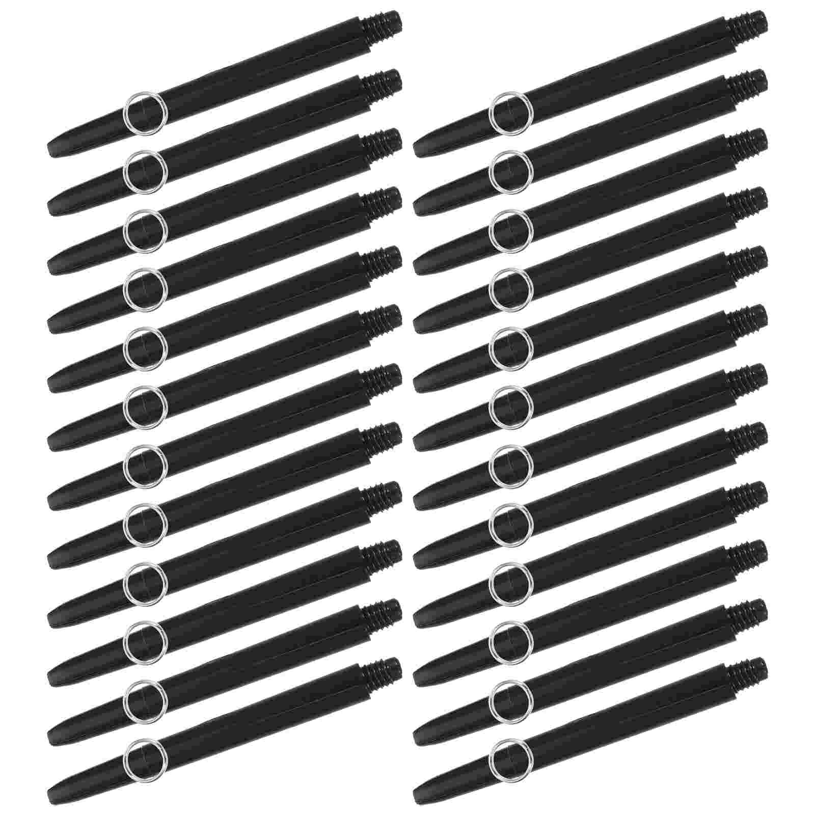50 Sets Stem Thread Dart Shafts Nylon Dart Stems Dart Supplies Thread Dart Rods for Game Outdoor Indoor