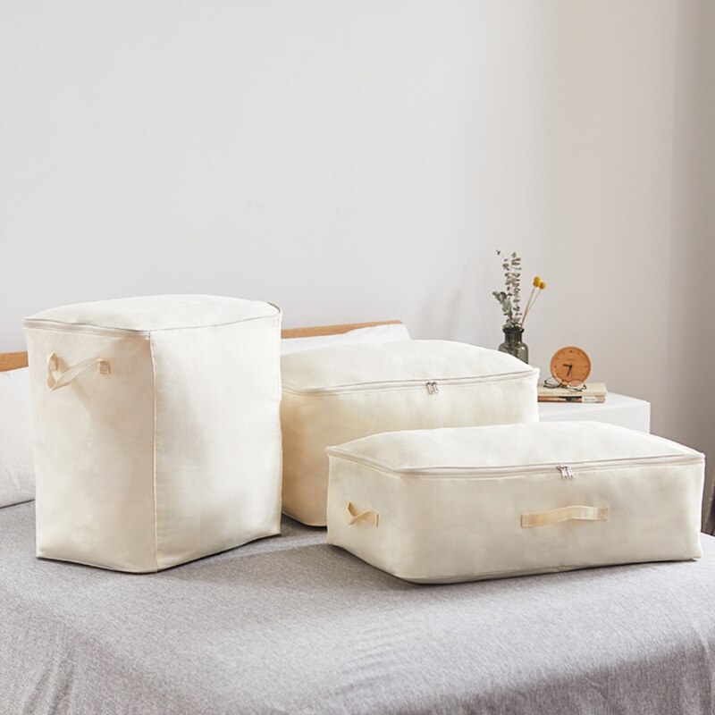 Oxford Kleidung Lagerung Kasten Bettwäsche Artikel Verpackung Tasche Kleidung Organizer dauerhaft Decke Kasten Reißverschluss Schmutzige Kleidung fallen
