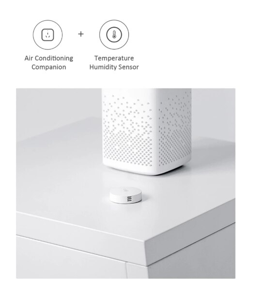 Original Xiaomi Air Conditioning Companion 2 Smart Home Socket Mi Home Remote Control For Smart Mijia Sensors Smart Control