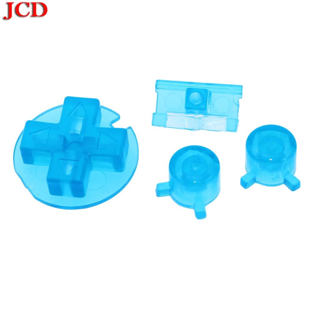 JCD Multi Transparent color option A B Buttons Keypads for Gameboy Pocket On Off Power Buttons for GBP D Pads Power Buttons