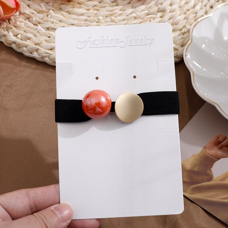 Trend Koreaanse Eenvoudige Duurzaam Chouchou Vrouwen Meisjes Elastische Haar Elastiekjes Holder Accessoires Tie Haar Touw Ring Hoofdtooi