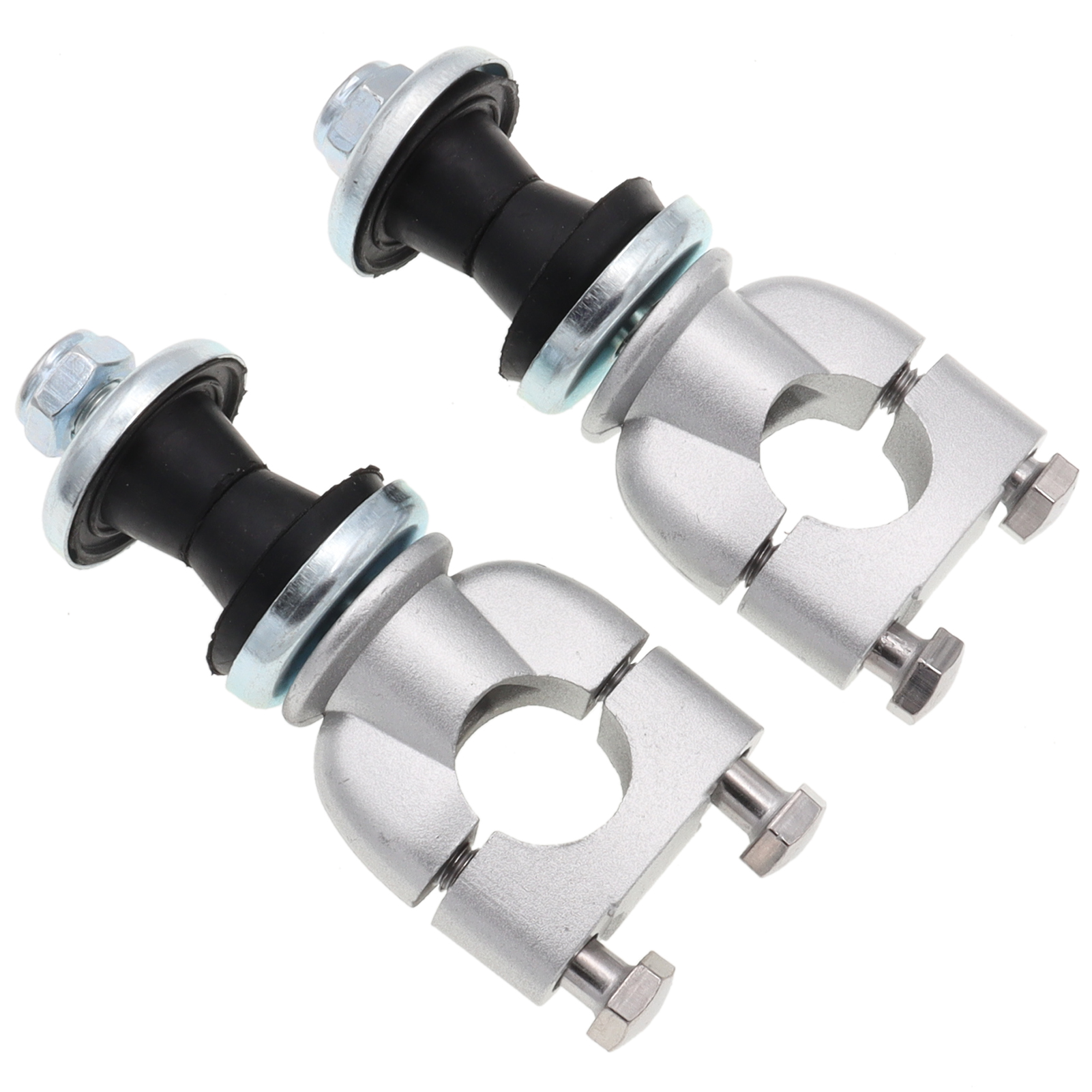 1Pair 7/8" Aluminum Motorcycle Handlebar Risers 22mm Handle Bar Mount Clamps For Dirt Pit Bike Motorbike