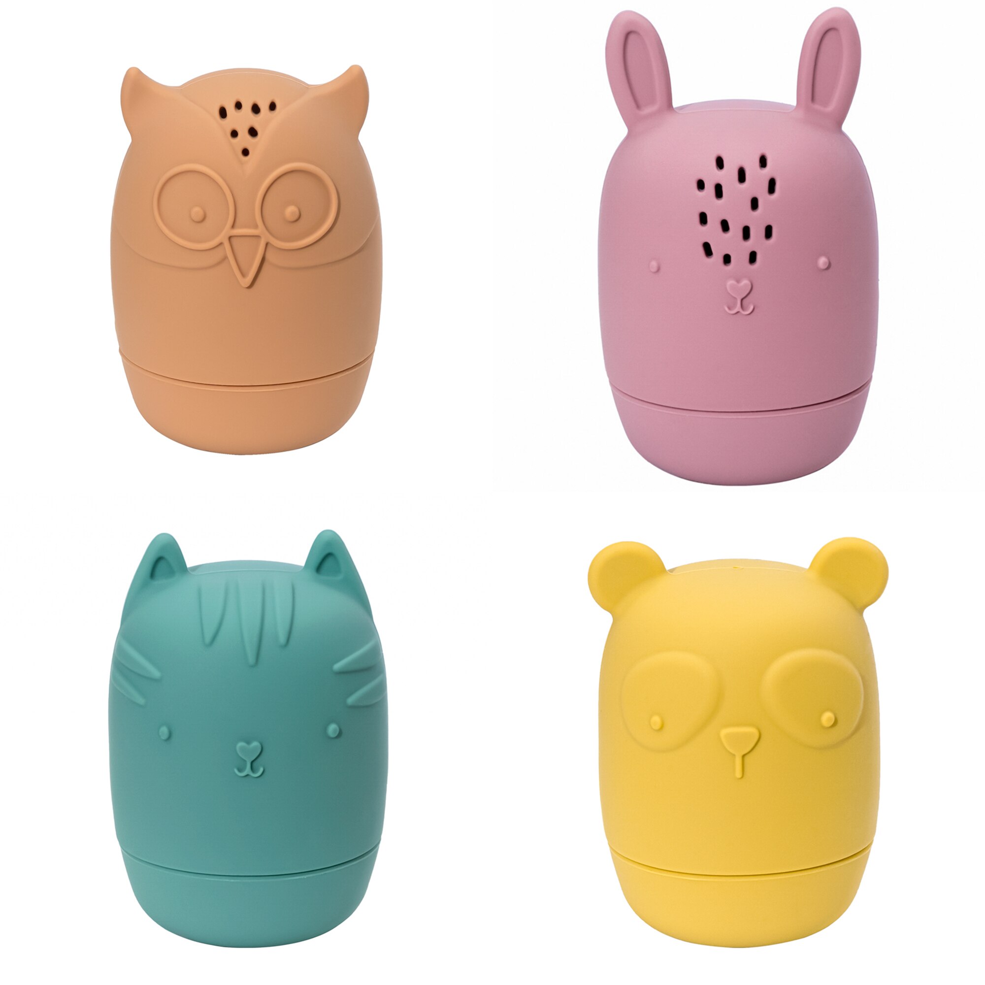 Baby Shower Cartoon Dier Speelgoed Baby Shower Speelgoed Afleiding Drijvende Siliconen Bad Speelgoed Drip Zachte Siliconen Bpa Gratis: 5